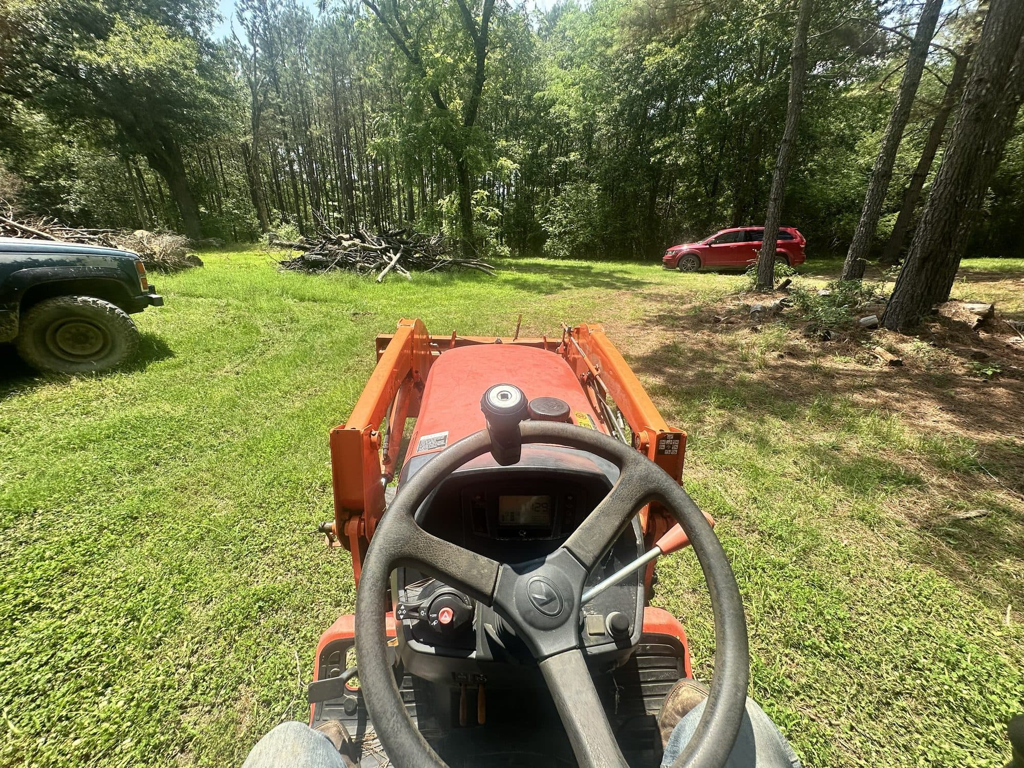 Rural Arkansas equipment work for driveways and property access
